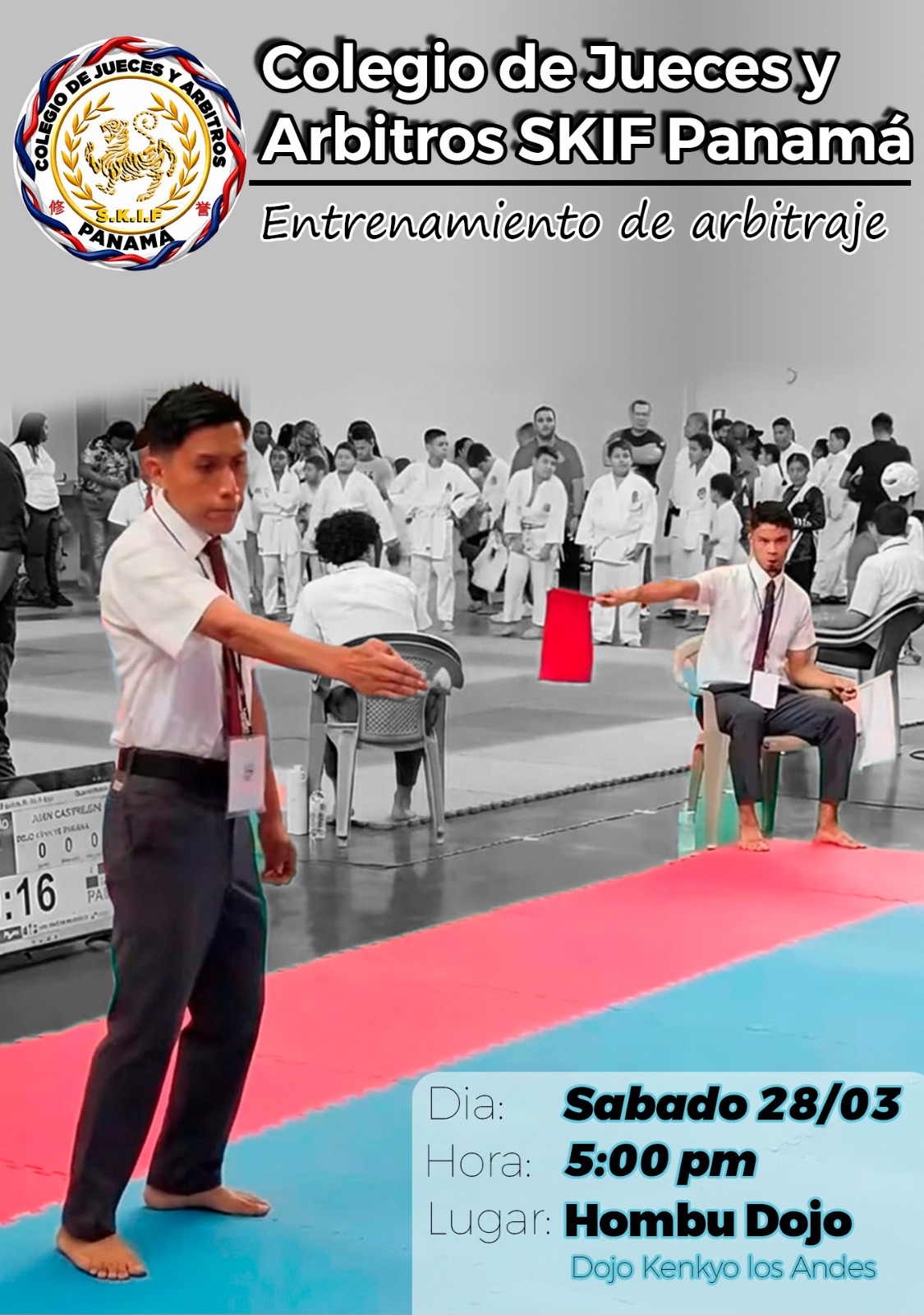 SKIF Panamá Convoca a Prácticas del Colegio de Jueces y Árbitros