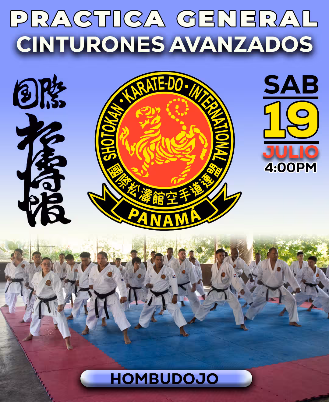 3ra Práctica de Cinturones Avanzados SKIF