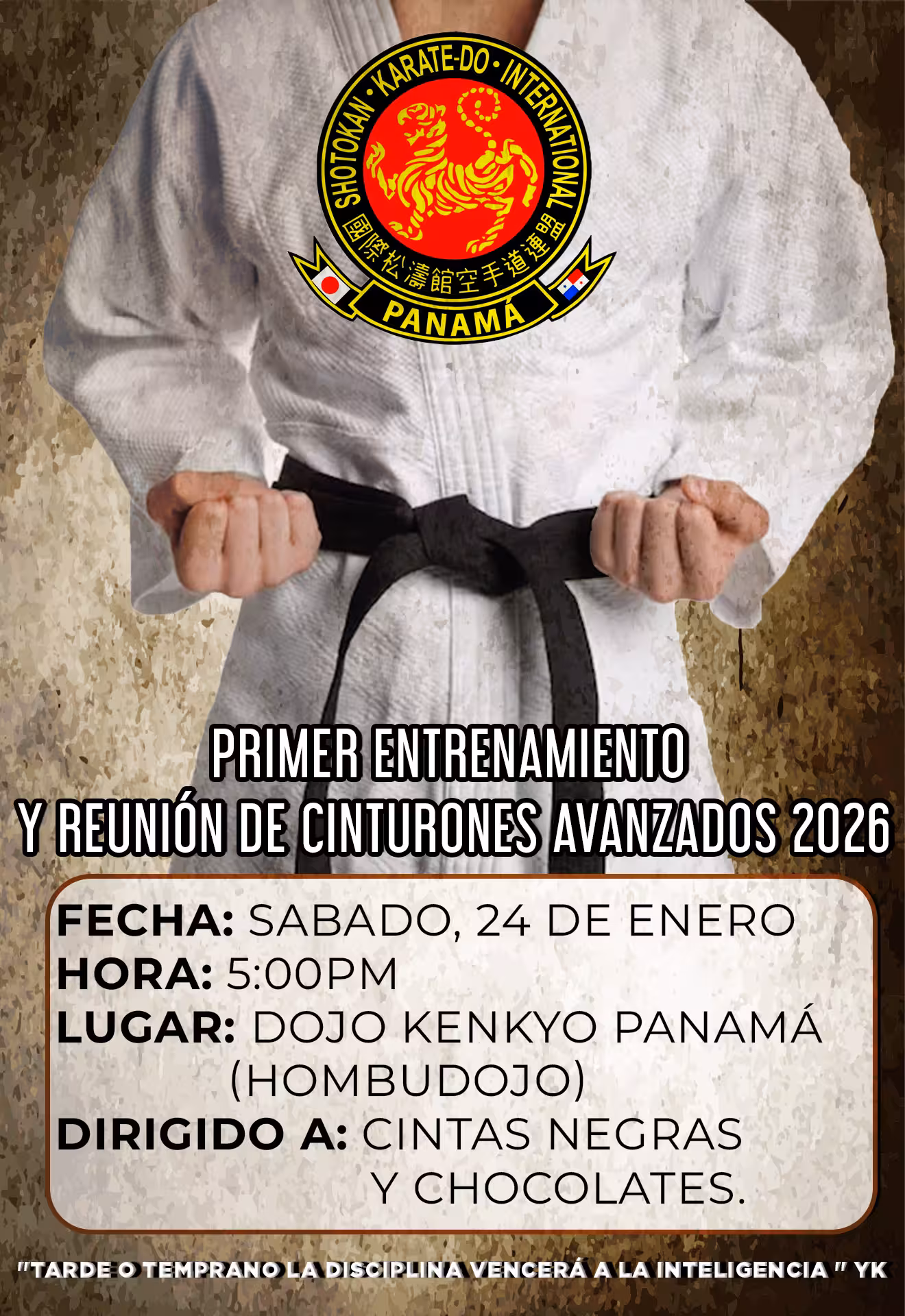 ¡Convocatoria Nacional: Entrenamiento de Grados Avanzados SKIF Panamá!