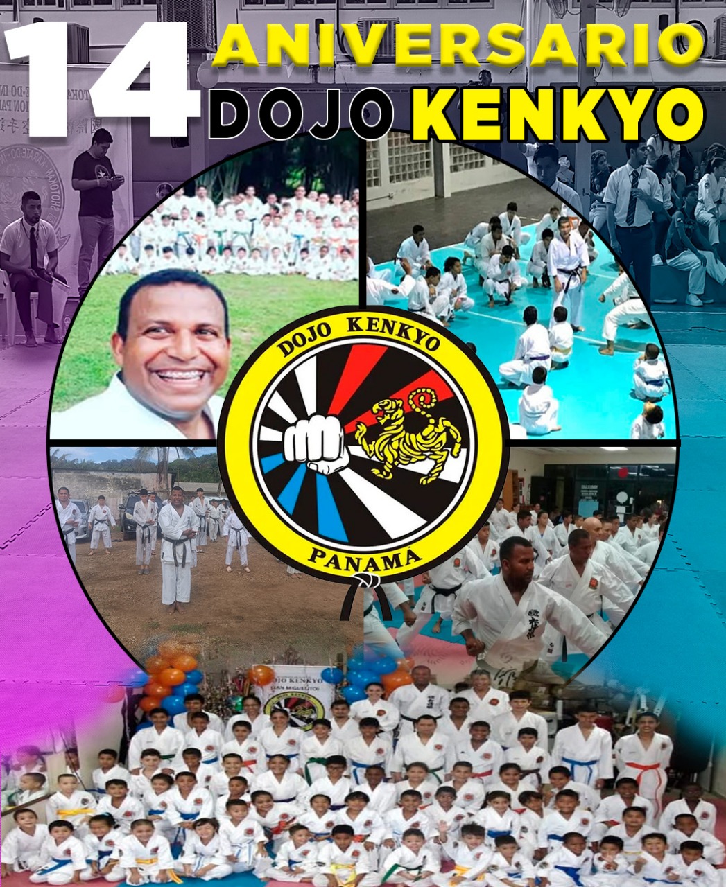 Dojo Kenkyo Panamá Celebra 14 Años de Tradición y Valores en el Karate Shotokan