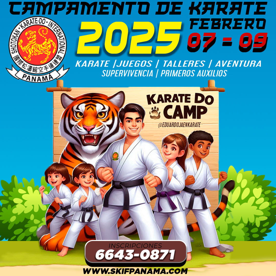 Campamento de Karate S.K.I.F Panamá 2025